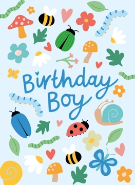 Birthday Boy Woodland