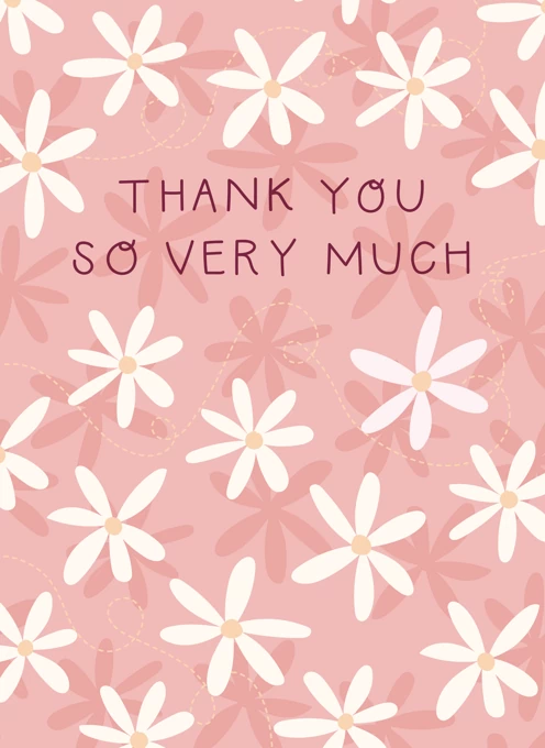 Thank You So Very Much