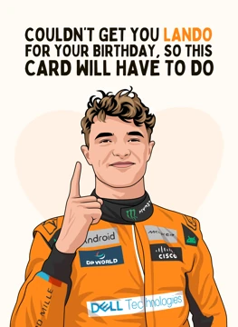 Couldn't Get You Lando - Birthday