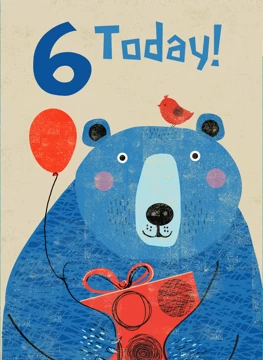6th Birthday Bear