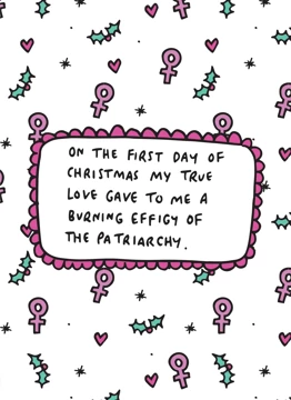 Burning Effigy of the Patriarchy