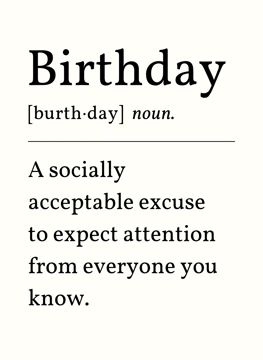Birthday Definition