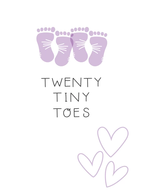 Twenty Tiny Toes - 2 Girls