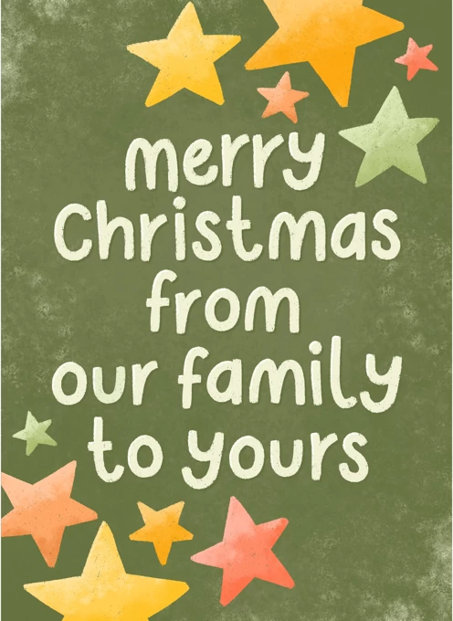 Merry Christmas Family