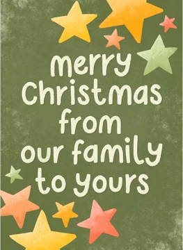 Merry Christmas Family