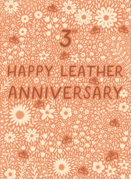 Happy 3rd Leather Wedding Anniversary