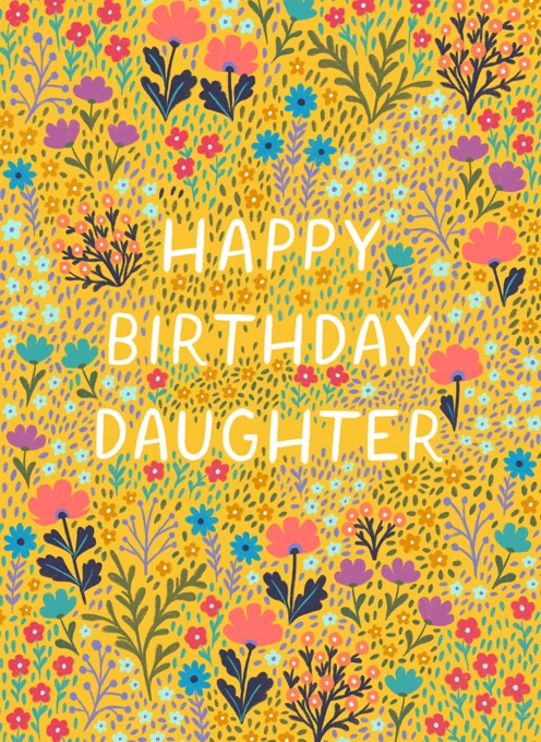 Happy Birthday Daughter
