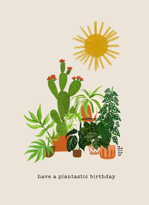 Have a Plantastic Birthday