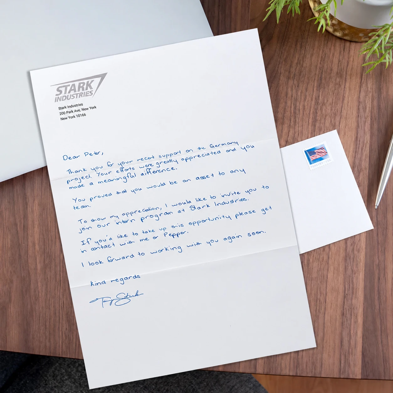 Automated, Handwritten Letters