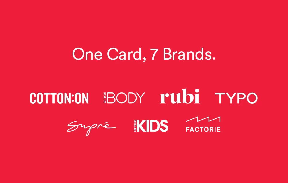 Cotton On Gift Card