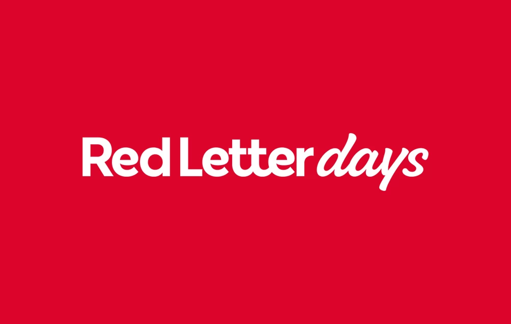 Red Letter Days Gift Card