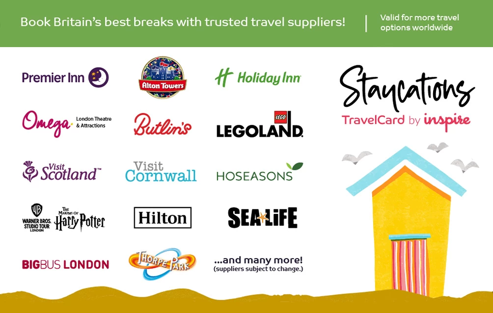 Inspire UK Staycation Gift Card